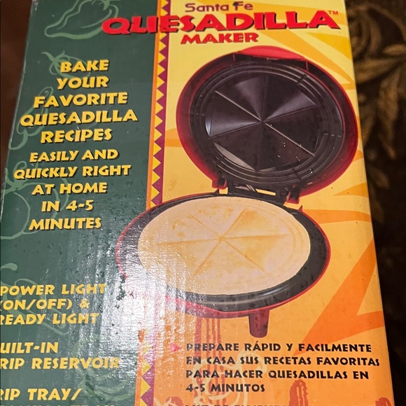 Salton Red Quesadilla Maker - Picture 8 of 10